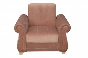Кресло для отдыха "Порто" (велюр киви корица / микровельвет крем) в Чите - chita.katalogmebeli.com | фото 8