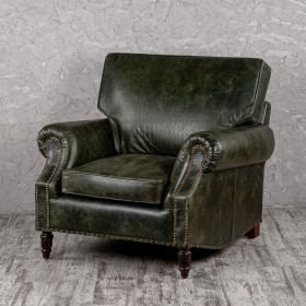 Кресло кожаное Лофт Аристократ (ширина 1070 мм) в Чите - chita.katalogmebeli.com | фото