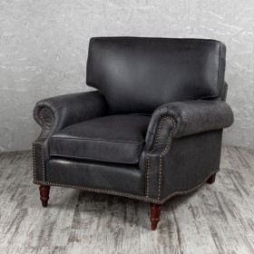 Кресло кожаное Лофт Аристократ в Чите - chita.katalogmebeli.com | фото