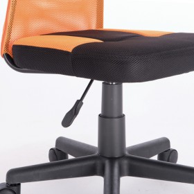 Кресло компактное BRABIX Smart MG-313 (черный, оранжевый) в Чите - chita.katalogmebeli.com | фото 5
