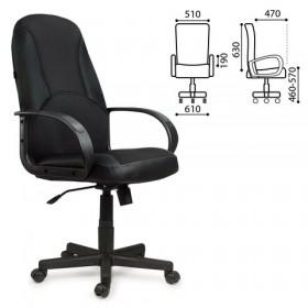 Кресло офисное BRABIX City EX-512 (черное) в Чите - chita.katalogmebeli.com | фото