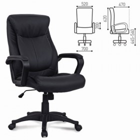 Кресло офисное BRABIX Enter EX-511 (черный) в Чите - chita.katalogmebeli.com | фото