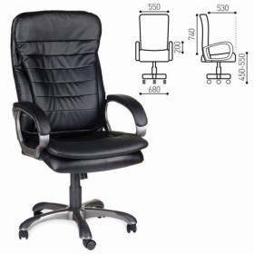 Кресло офисное BRABIX Omega EX-589 (черное) в Чите - chita.katalogmebeli.com | фото