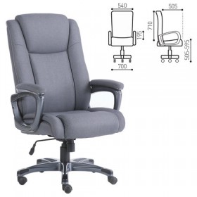 Кресло офисное BRABIX Solid HD-005 (серое) в Чите - chita.katalogmebeli.com | фото