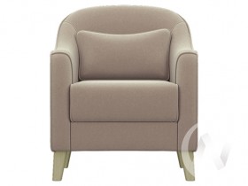 Кресло отдыха Комфорт-4 (бесцветный лак/CATANIA LATTE) в Чите - chita.katalogmebeli.com | фото 2