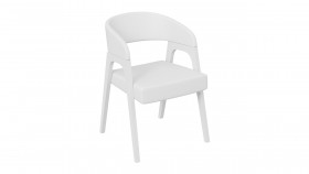 Кресло «Техас 1» (Белый матовый/Экокожа Белый №66) в Чите - chita.katalogmebeli.com | фото