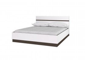 Кровать 1,6м Вегас (Венге/Белый) в Чите - chita.katalogmebeli.com | фото