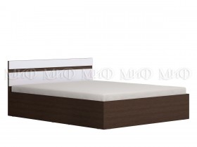 Кровать Нэнси 1,6м (Венге/Белый глянец) в Чите - chita.katalogmebeli.com | фото
