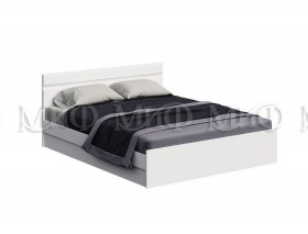 Кровать Нэнси New 1,6м (Белый/белый глянец) в Чите - chita.katalogmebeli.com | фото