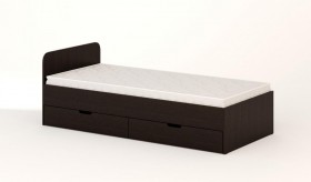 Кровать с ящиками 900 (Венге) в Чите - chita.katalogmebeli.com | фото 1