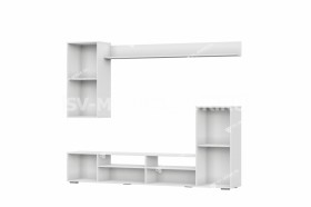 Мебель для гостиной МГС 4 (Белый/Белый глянец) в Чите - chita.katalogmebeli.com | фото 3