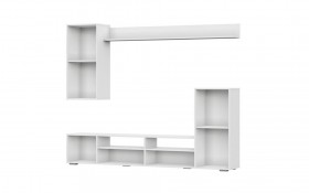 Мебель для гостиной МГС 4 (Белый/Цемент светлый) в Чите - chita.katalogmebeli.com | фото 5