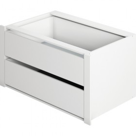 Модуль с ящиками для шкафа 600 Белый снег в Чите - chita.katalogmebeli.com | фото