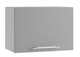 Норд ШВГ 500 Шкаф верхний горизонтальный (Софт смок/корпус Белый) в Чите - chita.katalogmebeli.com | фото
