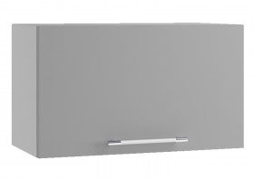 Норд ШВГ 600 Шкаф верхний горизонтальный (Софт смок/корпус Белый) в Чите - chita.katalogmebeli.com | фото