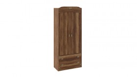 Шкаф комбинированный для одежды «Навигатор» (Дуб Каньон) в Чите - chita.katalogmebeli.com | фото