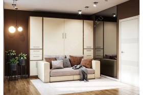 Шкаф-кровать с диваном Злата в Чите - chita.katalogmebeli.com | фото